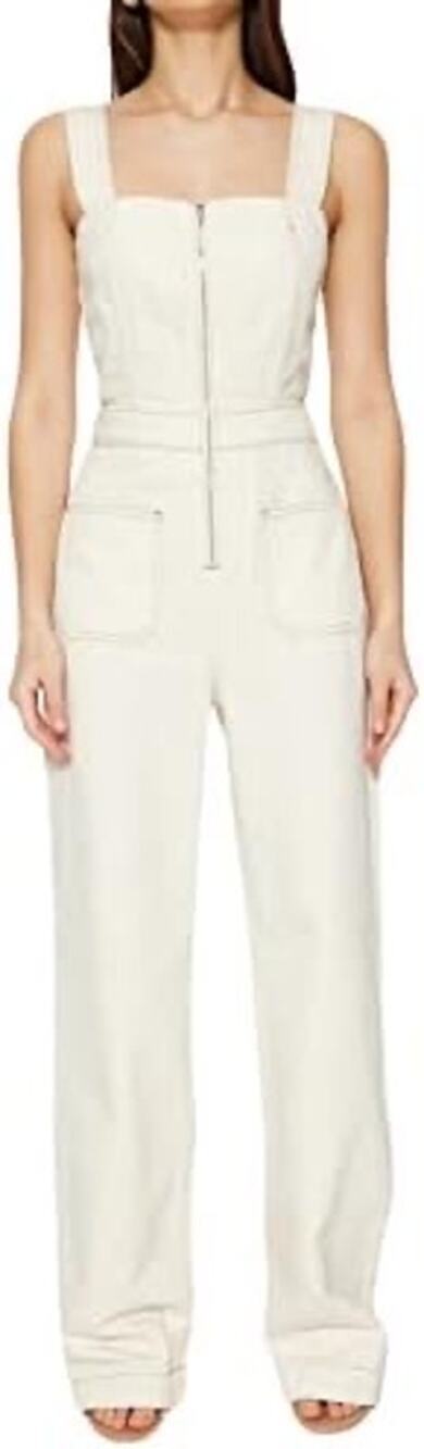 Trendyol Trendyol Women's Plain Denim Jumpsuit Overall Size 6